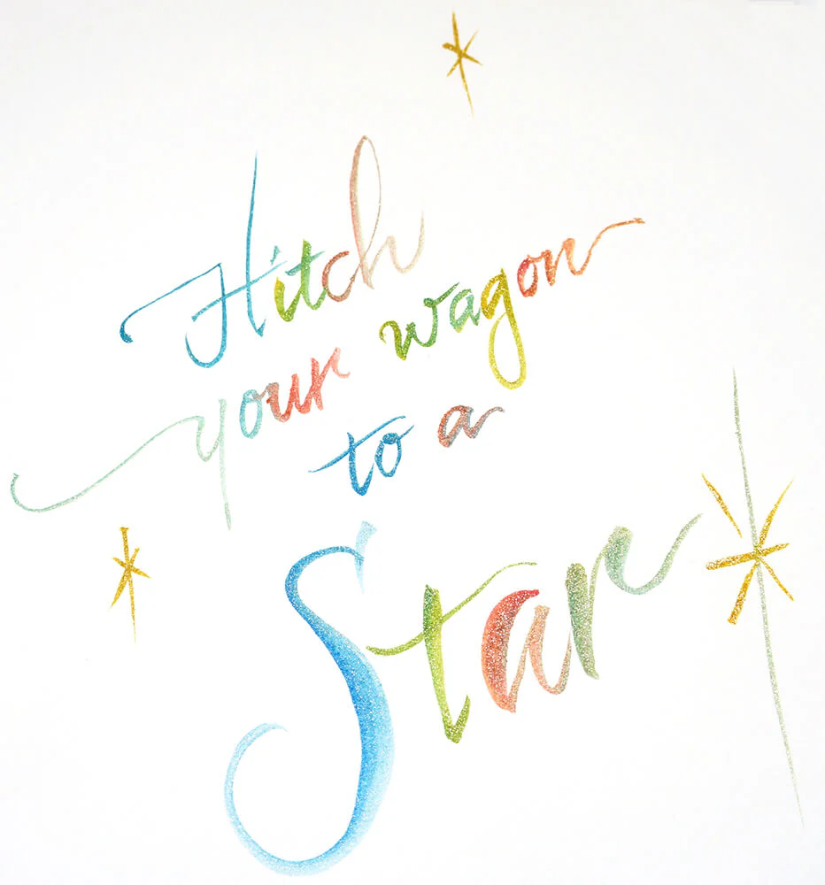 Kuretake ZIG Memory System Wink of Stella Brush II Glitter Brush Pen - Image 7