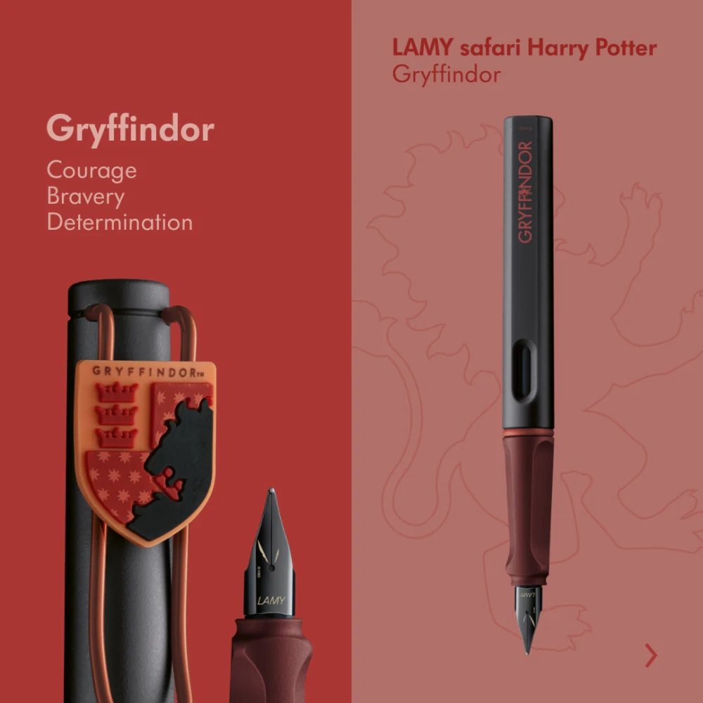 LAMY Safari x Harry Potter Fountain Pen Set – Four Houses, Limited Edition - Image 6