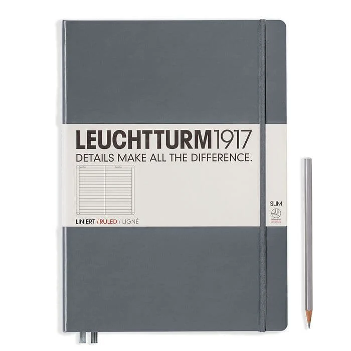 Leuchtturm1917 Hardcover Master Slim Notebook - A4+ (Lined, Dotted, Plain) - Image 9