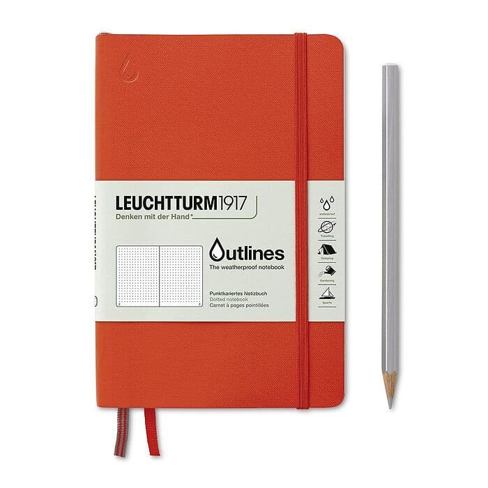 LEUCHTTURM1917 Paperback Outlines Notebook B6+ (Dotted) - Image 3