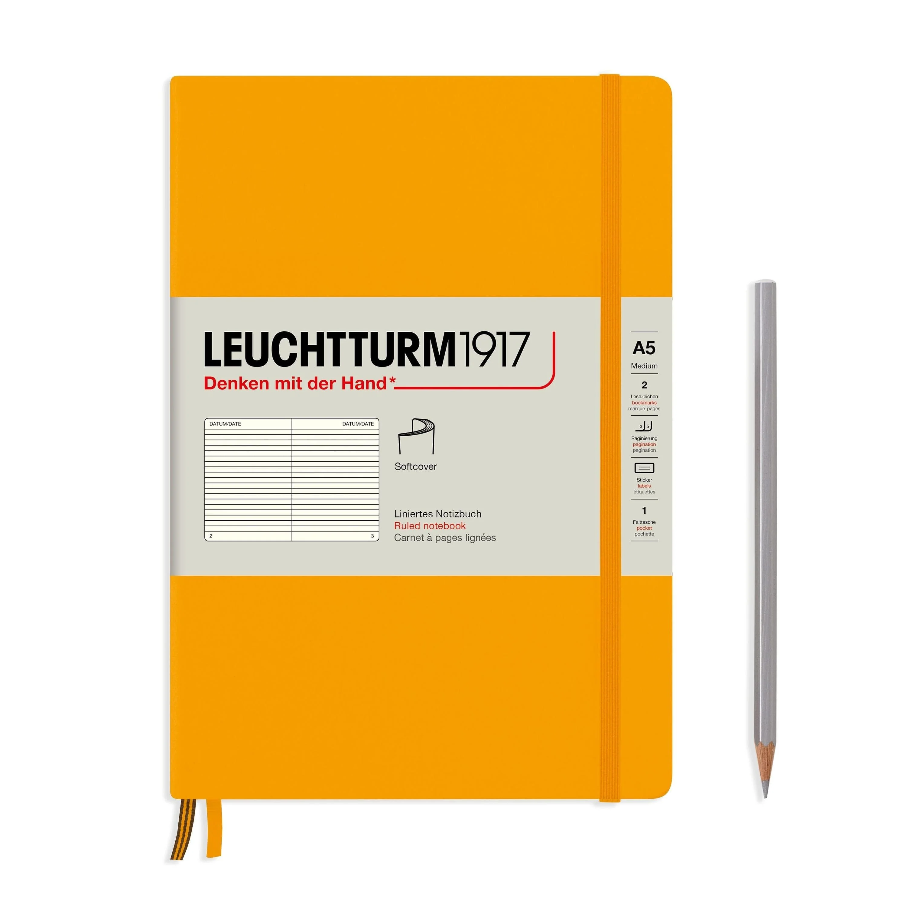 Leuchtturm1917 Softcover Notebook A5 - Rising Sun - Image 2