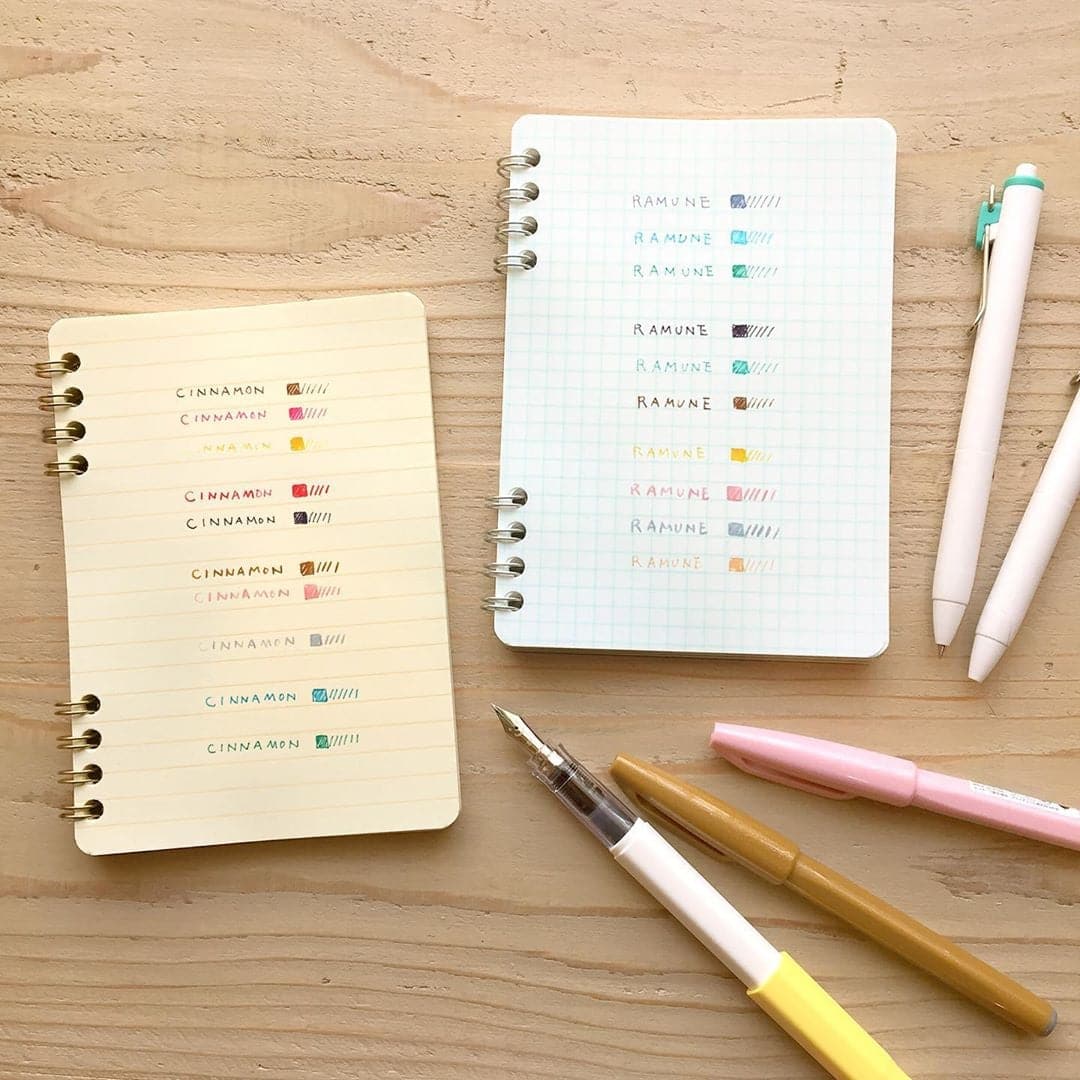Life Cinnamon Notebook Graph Paper [B6] - Image 3