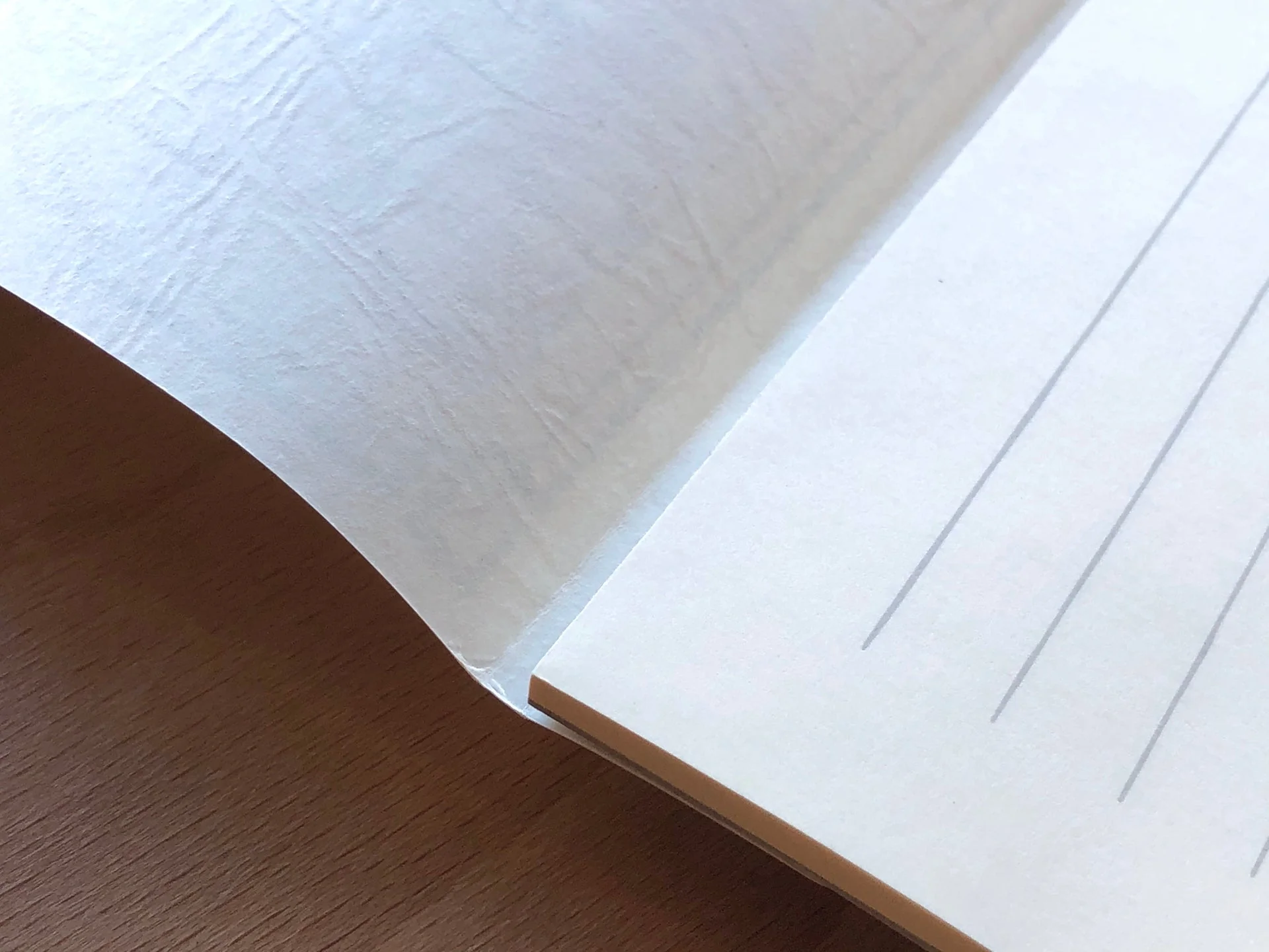 Life L-Brand Cream Ruled Writing Pad [A5] - Image 4