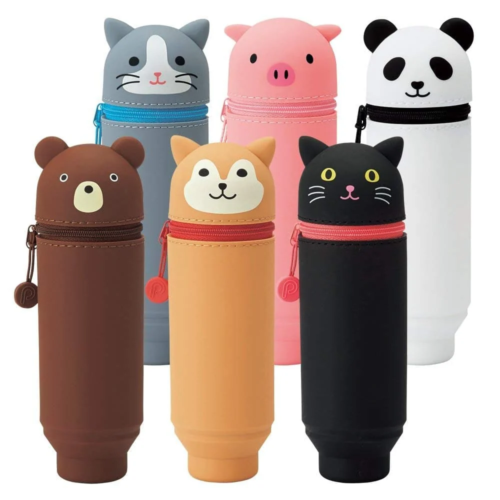 LIHIT LAB PuniLabo Stand Pen Case - Pig - Image 2
