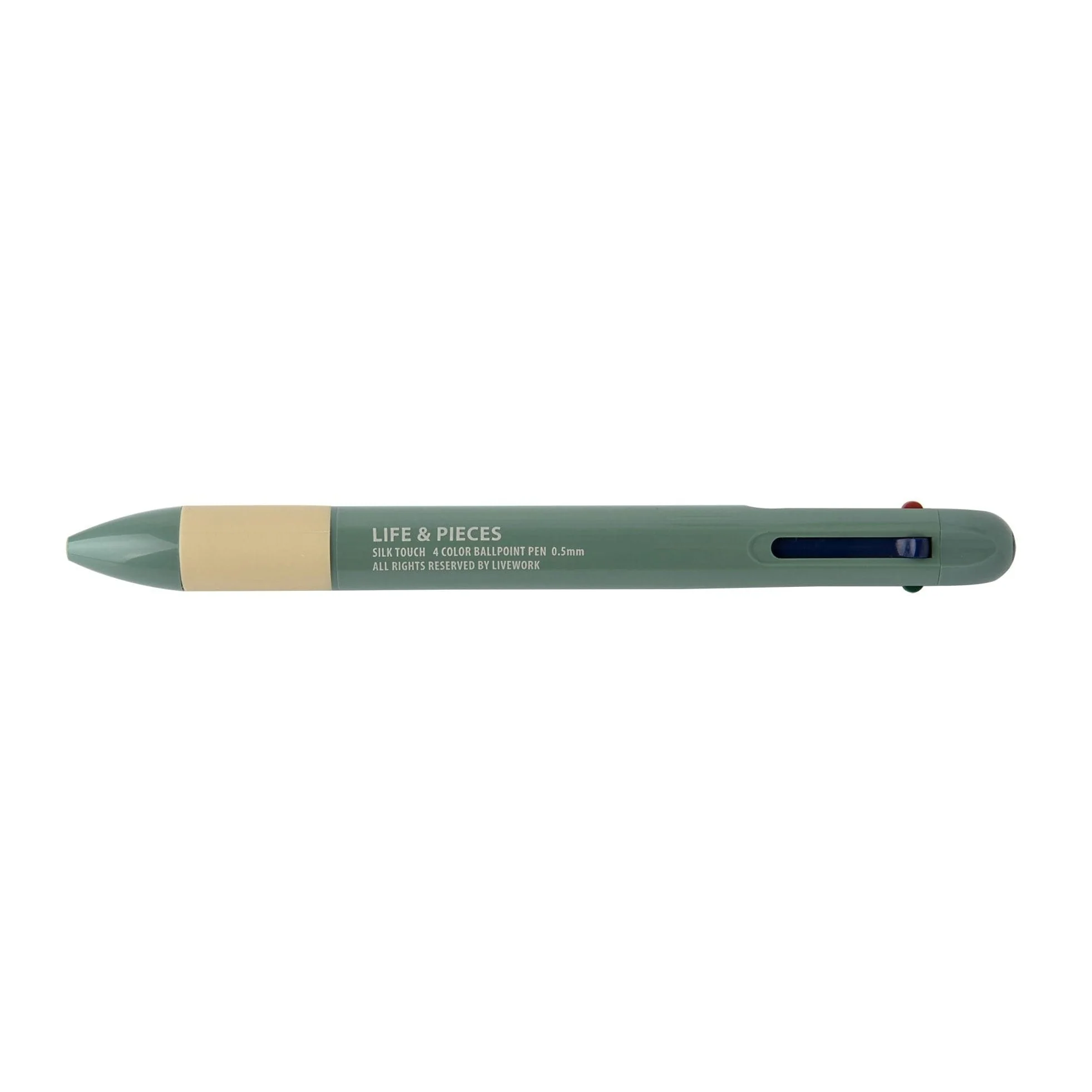 Livework LIFE & PIECES 4-Colour Ballpoint Pen [0.5mm] - Image 4