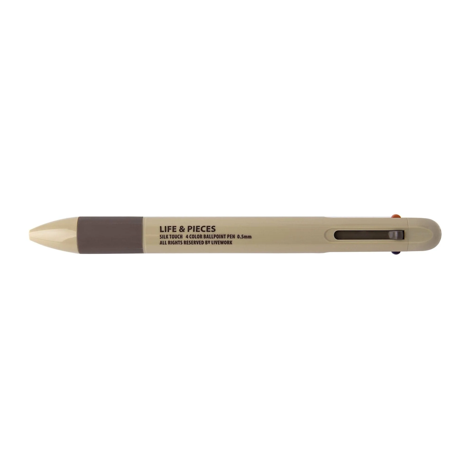 Livework LIFE & PIECES 4-Colour Ballpoint Pen [0.5mm] - Image 5