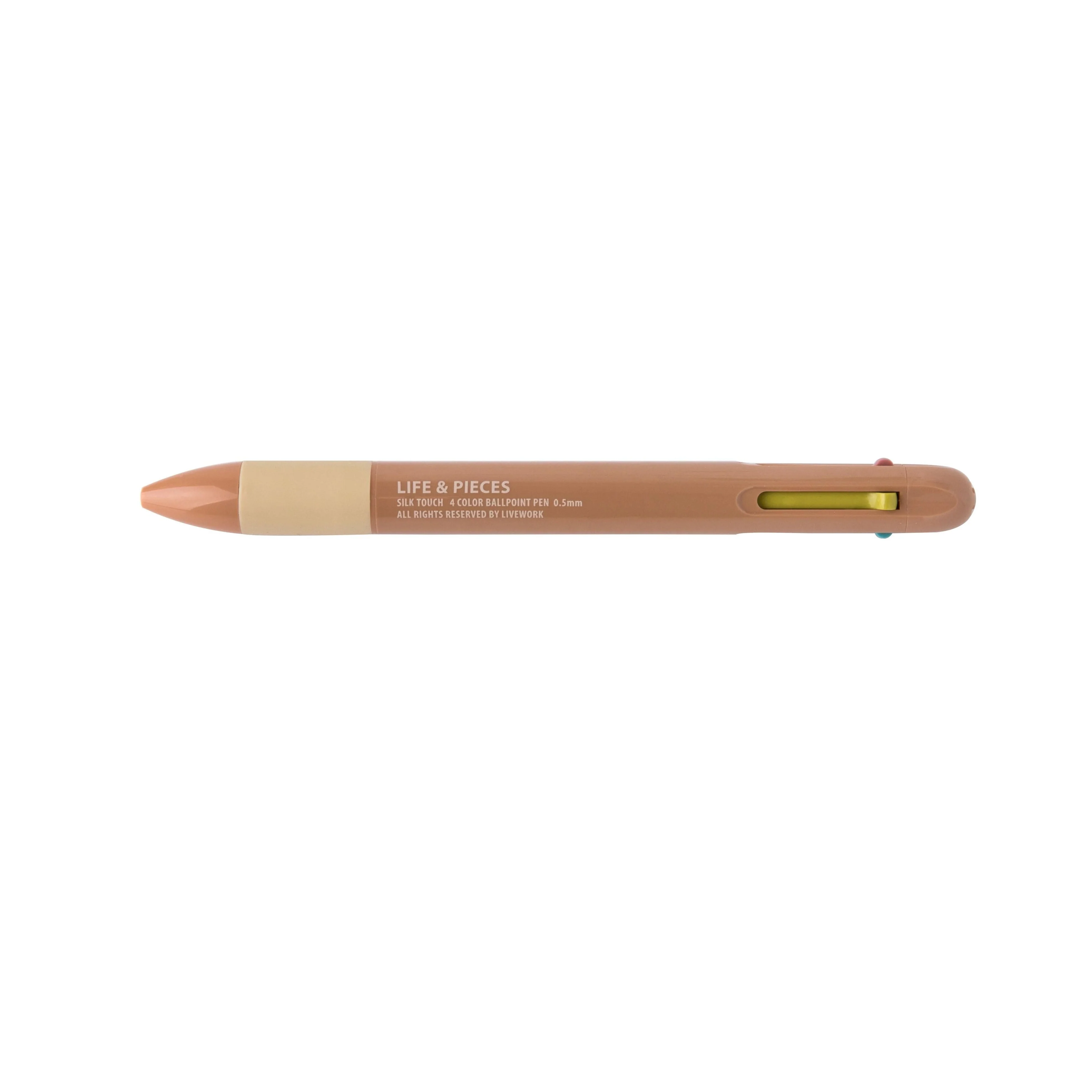 Livework LIFE & PIECES 4-Colour Ballpoint Pen [0.5mm] - Image 6