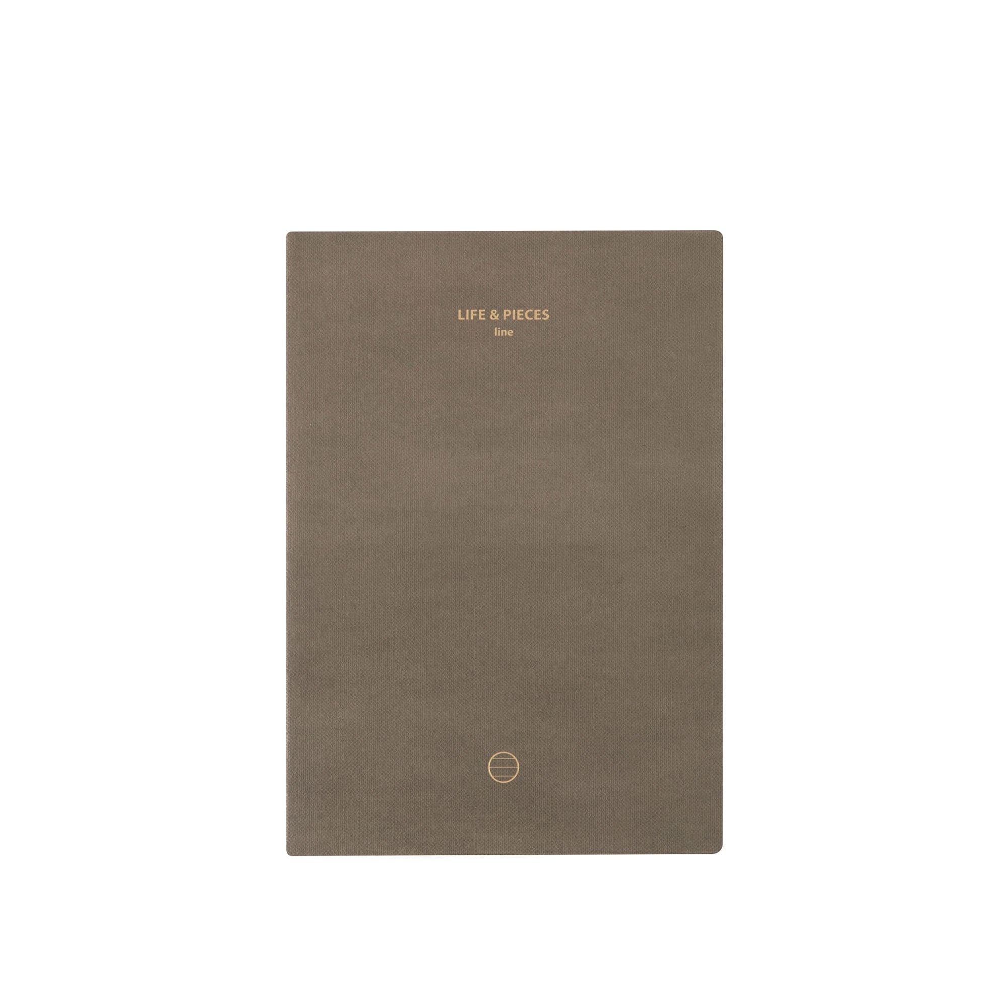Livework Life & Pieces L-Line Lined Notebook – A5 Lay-Flat Journal - Image 3