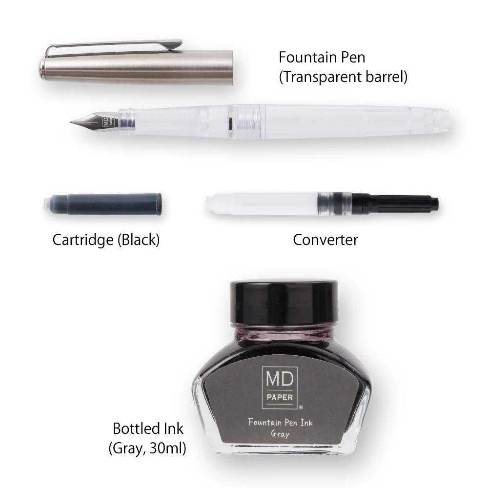 MD Fountain Pen With Bottled Ink Set [Limited Edition] - Image 10