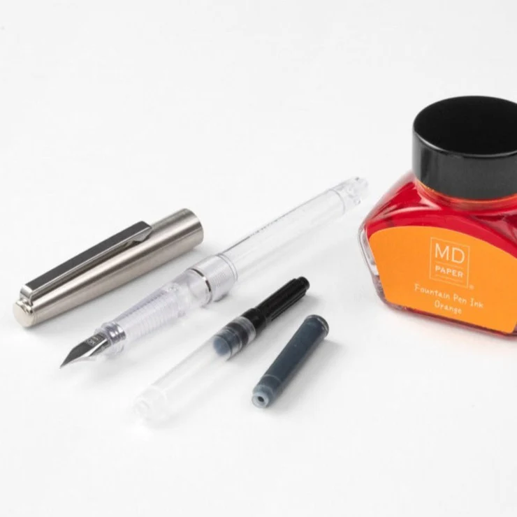 MD Fountain Pen With Bottled Ink Set [Limited Edition] - Image 5