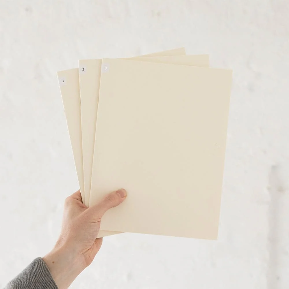 MD Paper Notebook Light 3-pack A4 [Lined, Grid, Plain] - Image 2