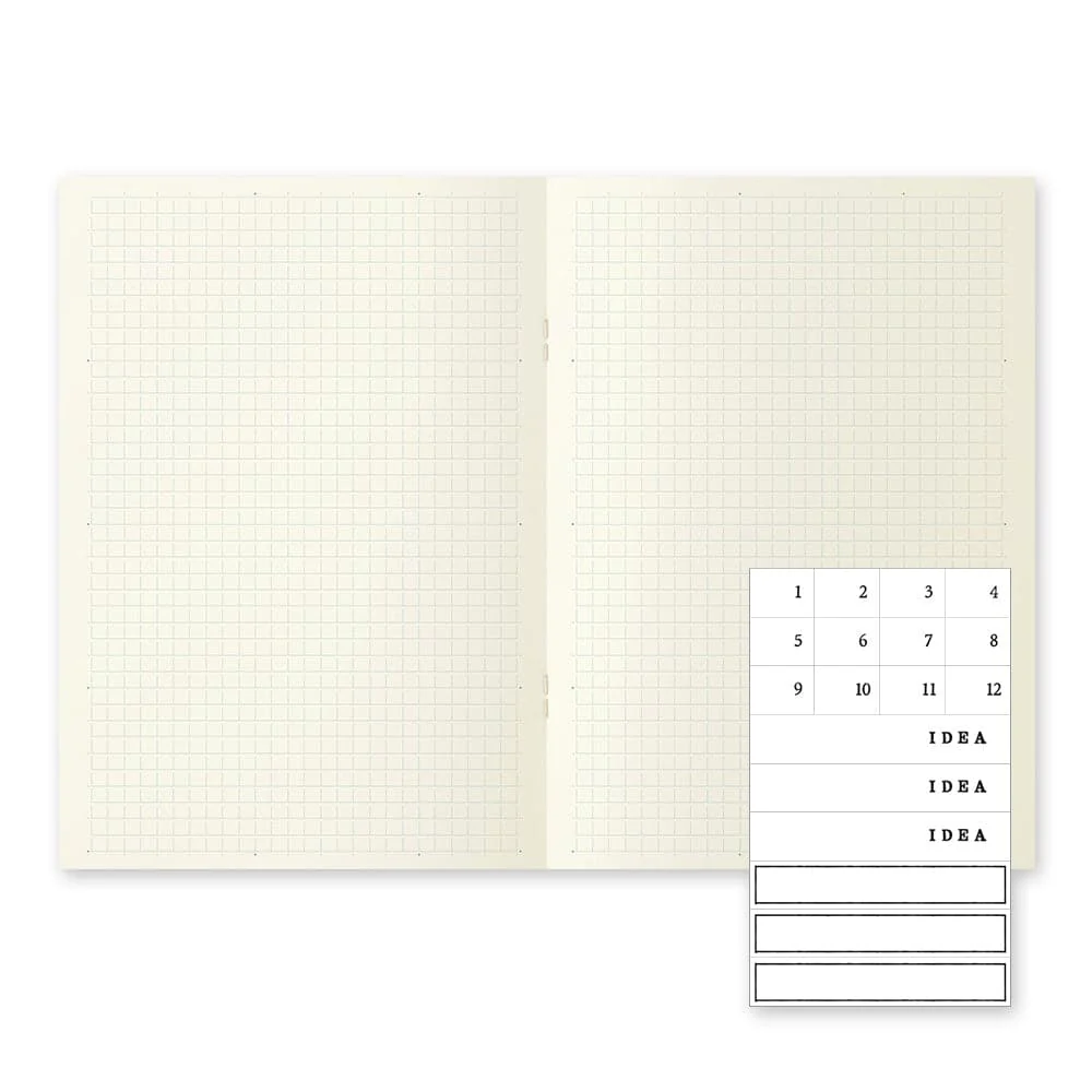 MD Paper Notebook Light 3-pack [Grid A5] - Image 3