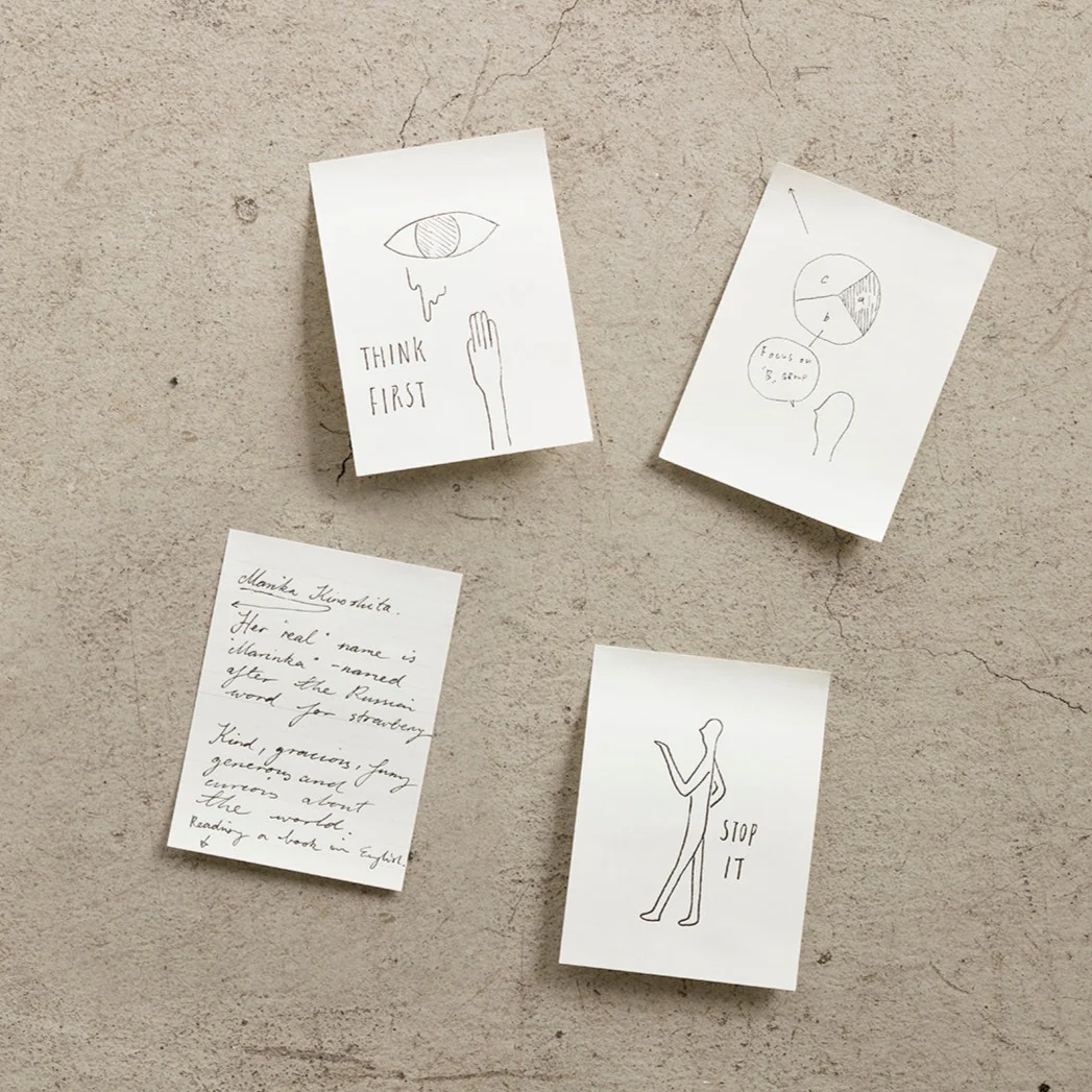 MD Paper Sticky Memo Pad A7 [5 styles] - Image 4