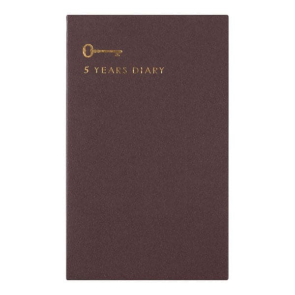 Midori 5 Year Diary - Gate Black - Image 5