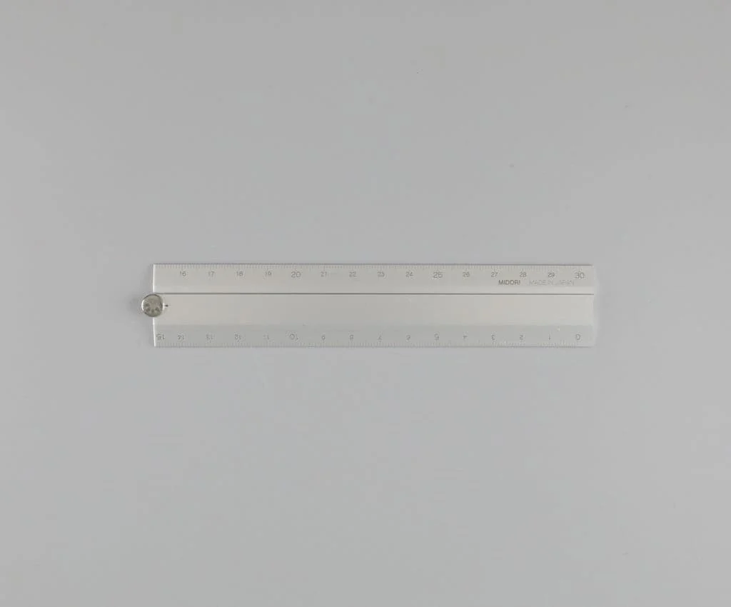 Midori Aluminium Multiple Ruler [30cm] - Image 9