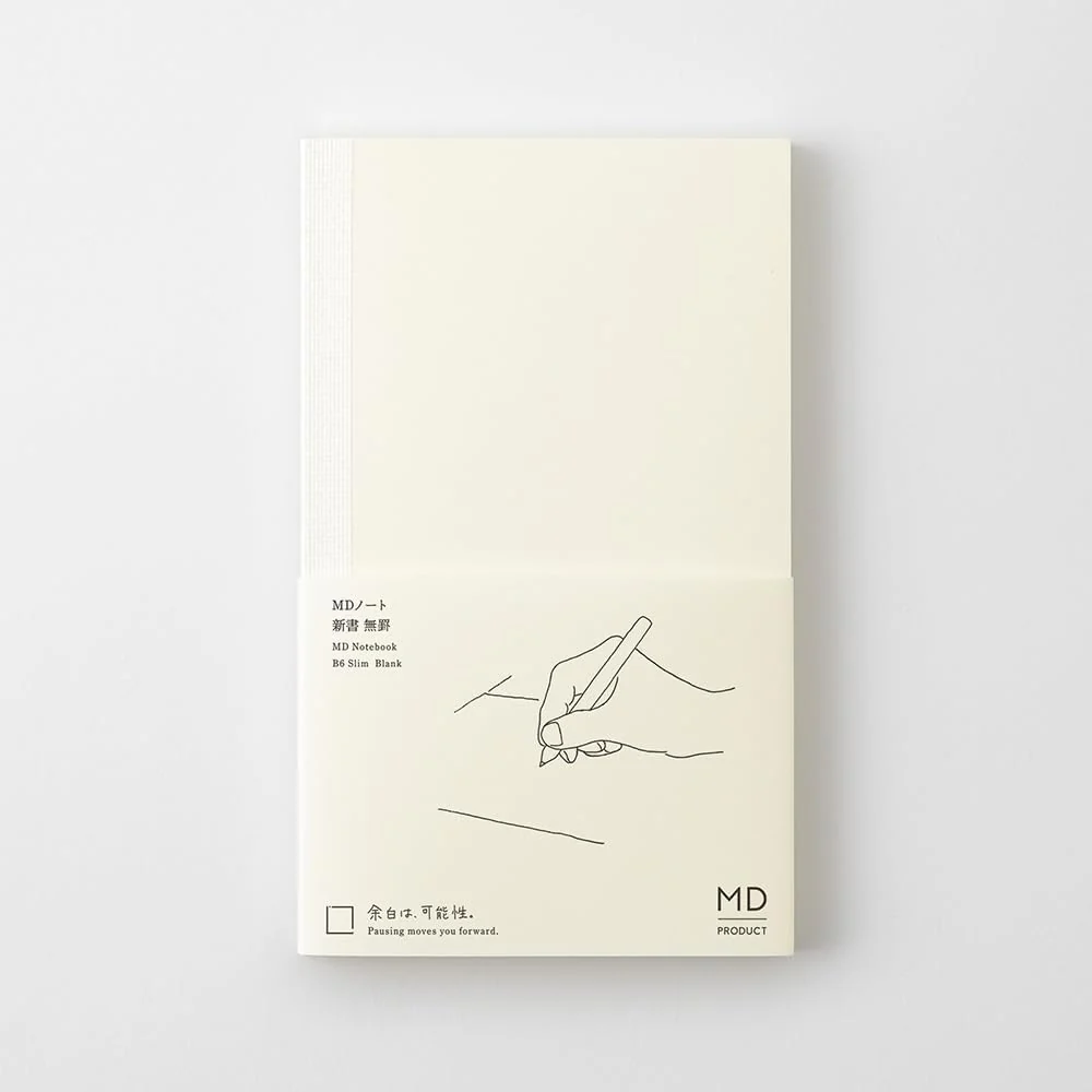 Midori MD Notebook B6 Slim – Plain