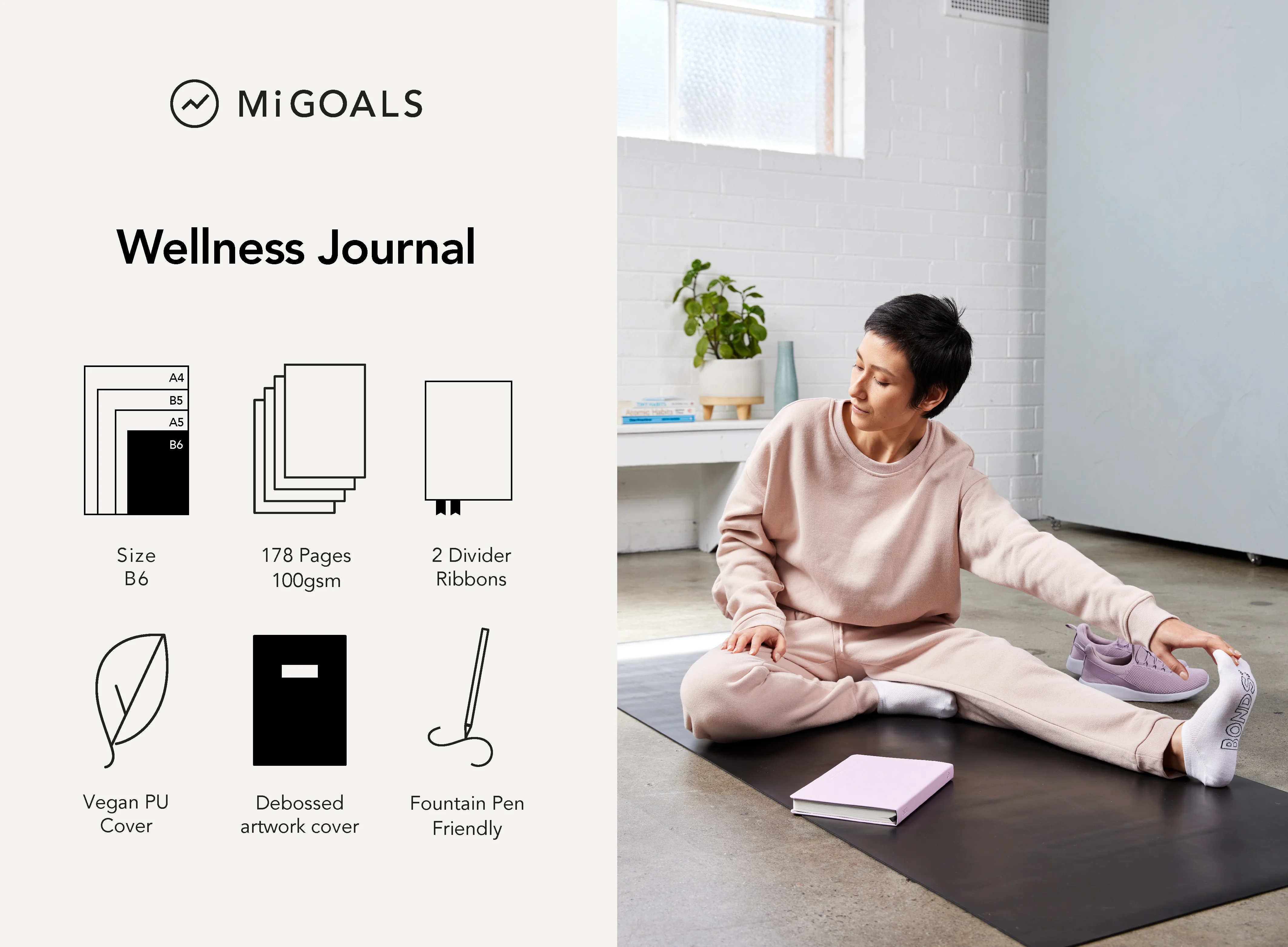 MiGOALS Wellness Journal B6 - Image 3