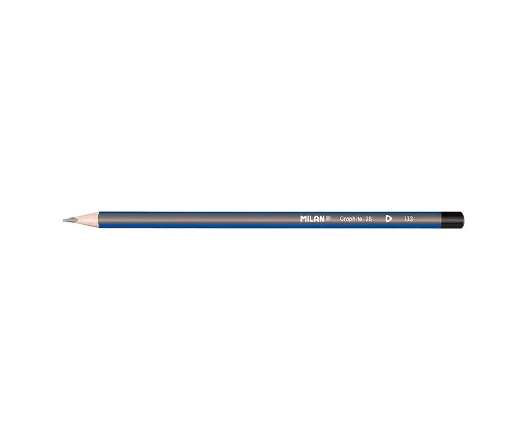 Milan 2B Graphite Triangular Pencils (12 Pencils)
