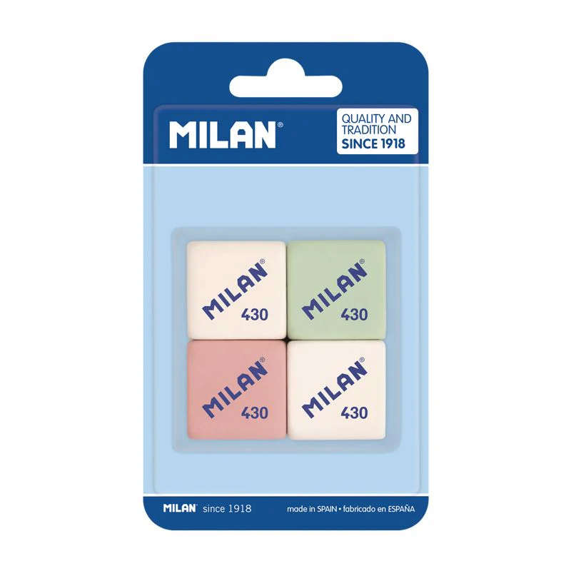 Milan Eraser 430 [Pack of 4]
