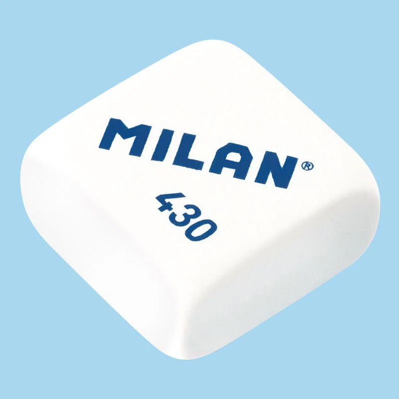 Milan Graphite Pencil Set with 430 Eraser – HB, B & 2B Leads - Image 3