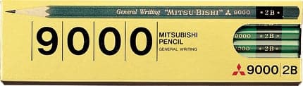 Mitsubishi-Uni 9000 Pencil - Box of 12 - Image 4