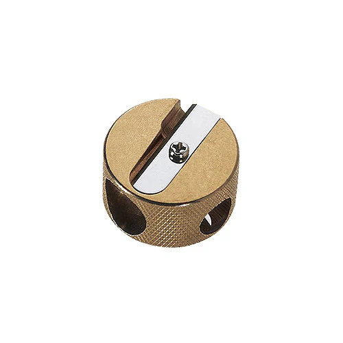 Möbius & Ruppert - Double Hole Round Brass Sharpener