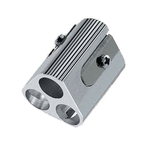 Möbius & Ruppert - Triangular Magnesium Triple Hole Pencil Sharpener
