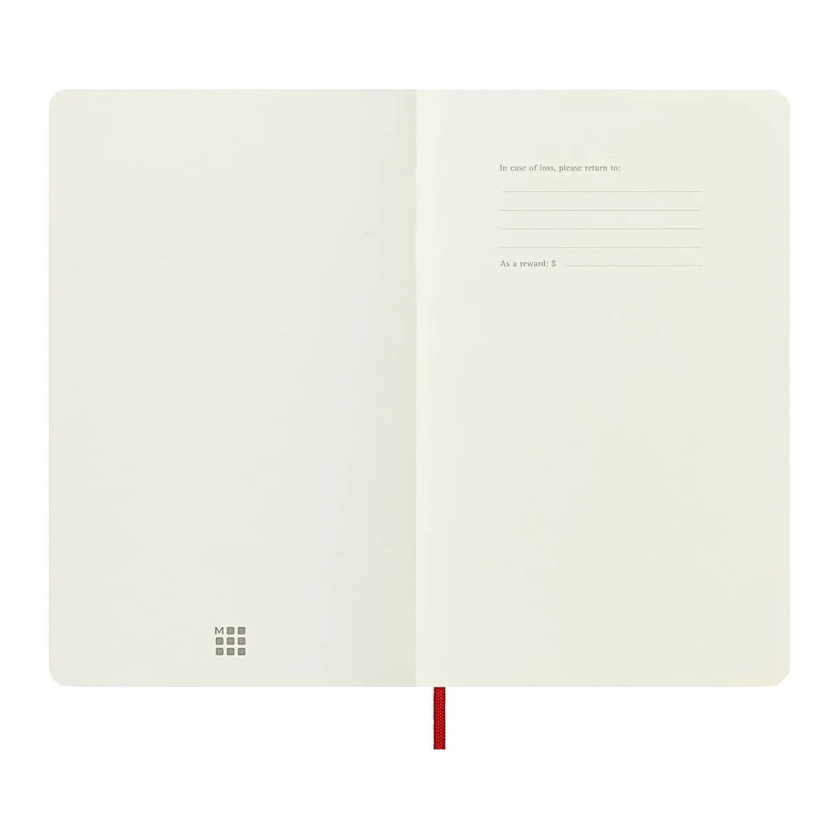 Moleskine Classic Notebook Soft Cover, A5 Large - Red - Image 5