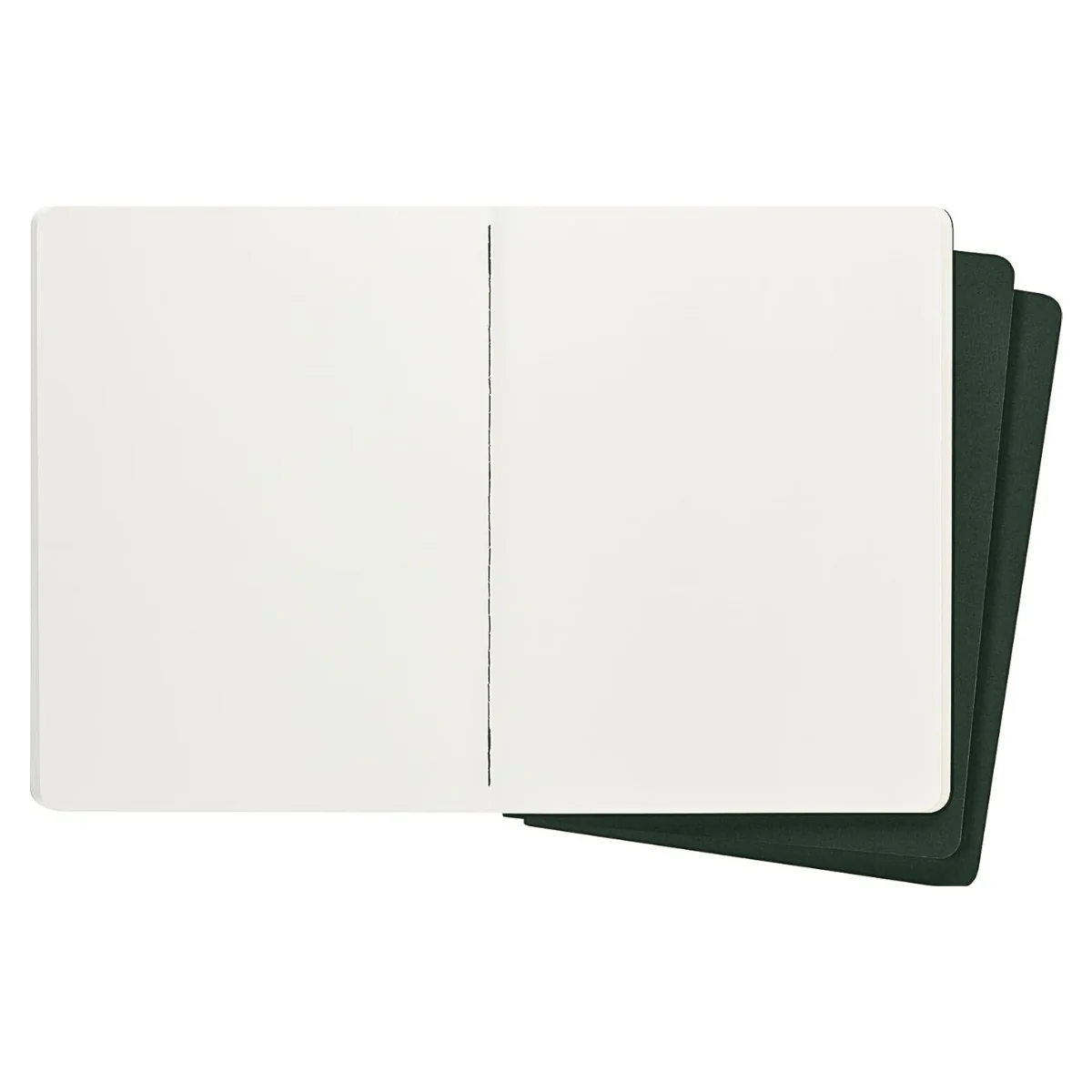 Moleskine Extra Large Cahier (Pack of 3) - Myrtle Green - Image 3