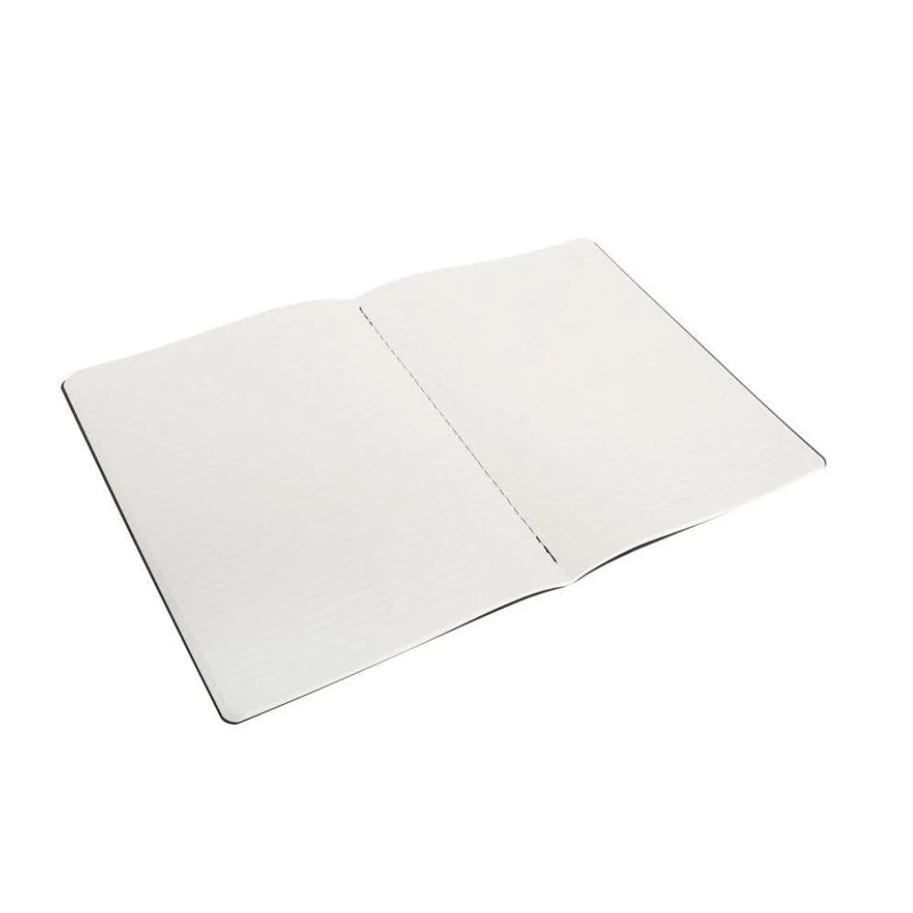Moleskine Ruled Black Cahier 19cm x 25cm [pack of 3] - Image 4