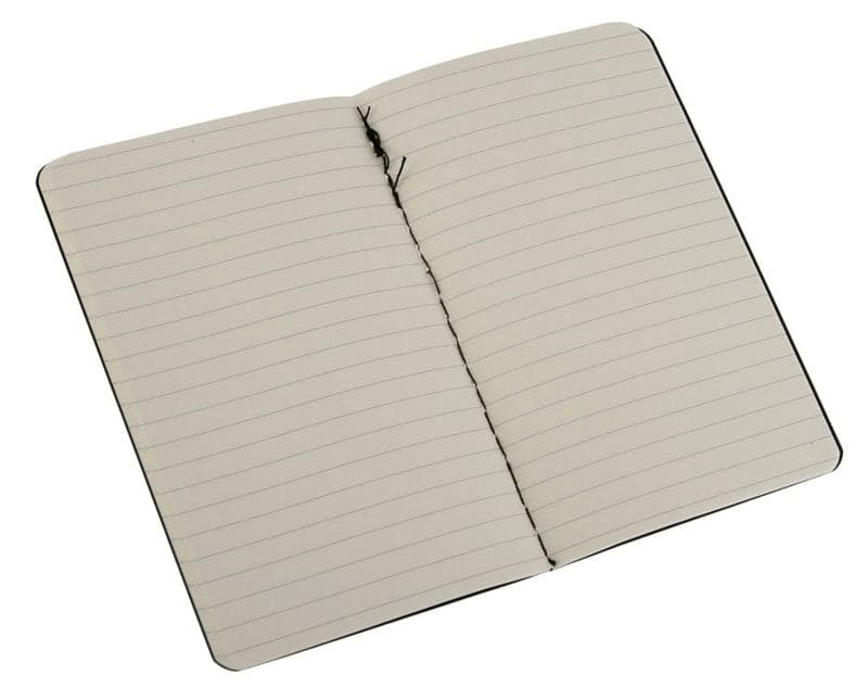 Moleskine Ruled Black Cahier 9cm x 14cm [pack pf 3] - Image 2