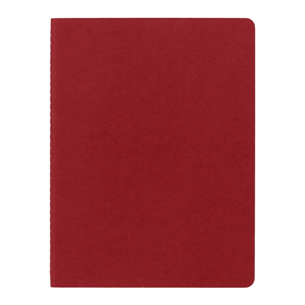 Moleskine Ruled Red Cahier 19cm x 25cm [pack of 3] - Image 5