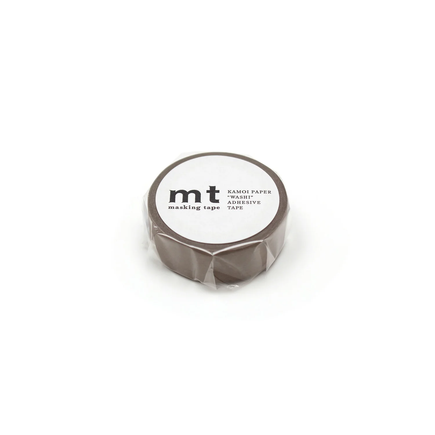 mt 1P Basic Washi Tape - Greige - 15mm - Image 2