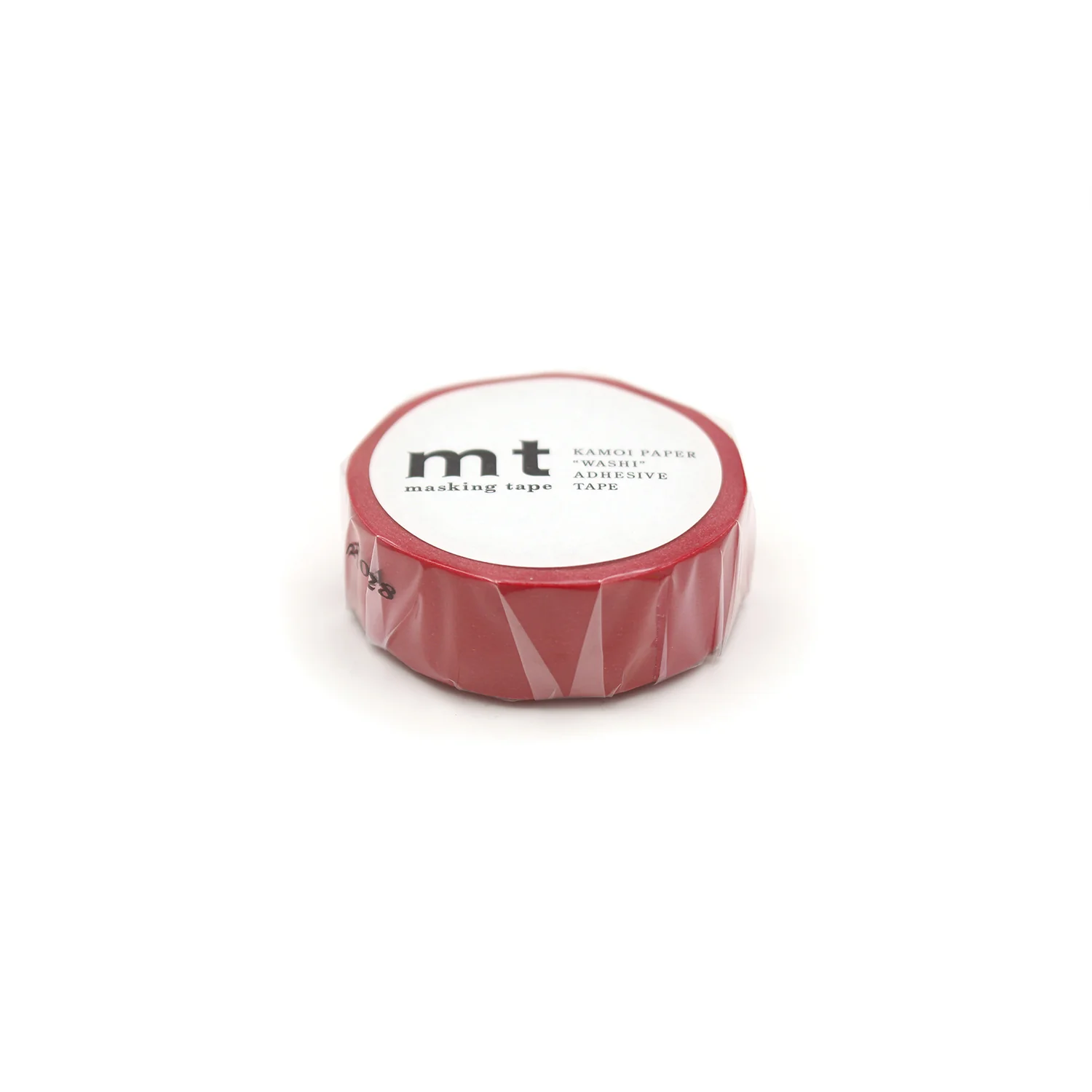 mt 1P Basic Washi Tape - Red - 15mm - Image 2