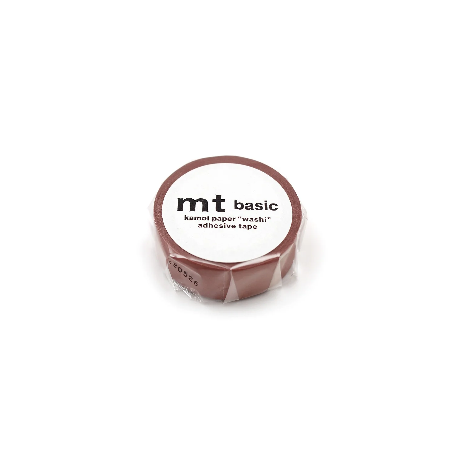 mt 1P Basic Washi Tape - Red Tea - 15mm - Image 2