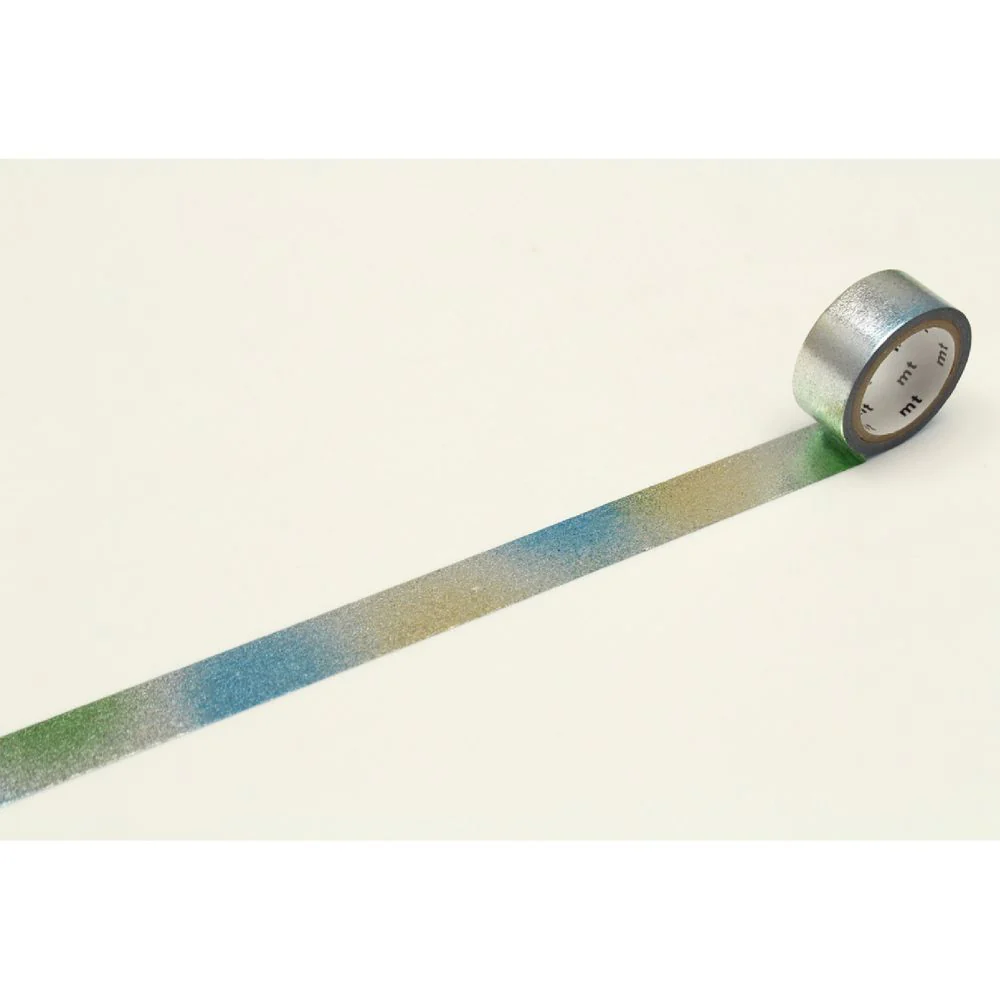 mt fab Washi Tape - Piece Silver - 15mm