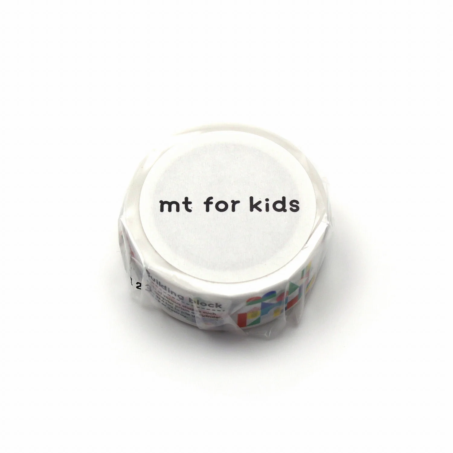 mt for kids Washi Tape - Building Blocks  - 15mm - Image 2