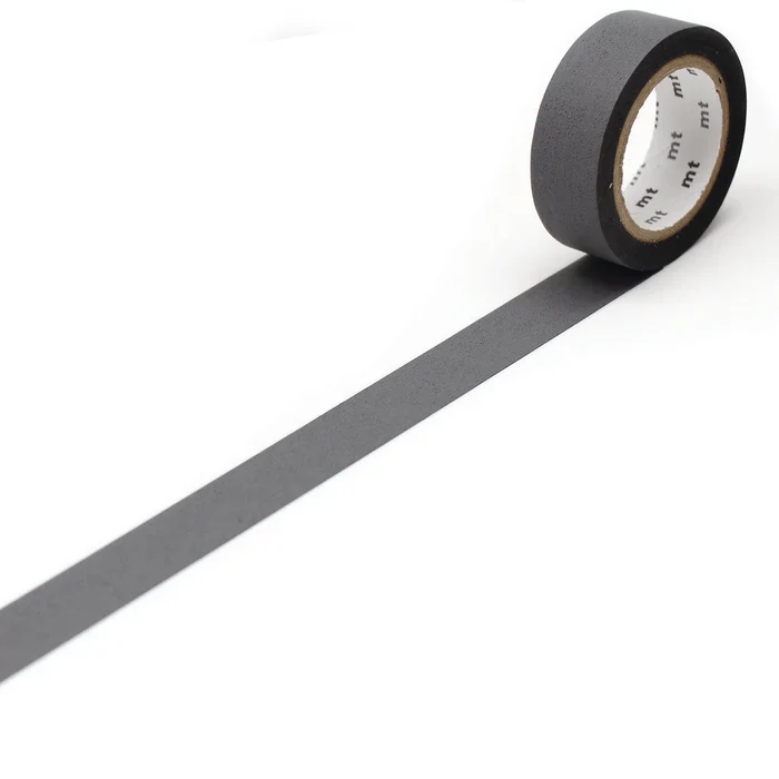 mt 1P Basic Washi Tape 15mm - Matte Gray