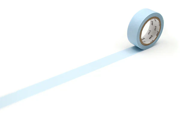 mt 1P Basic Washi Tape 15mm - Pastel Cyan