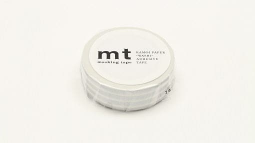 MT Masking Tape 1P Deco - Border Silver 2 - Image 2