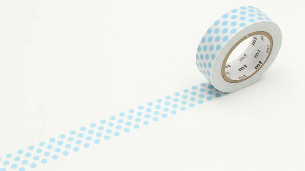 mt 1P Deco Washi Tape 15mm - Dot Ice