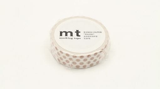 MT Masking Tape 1P Deco - Dot Milk Tea - Image 2
