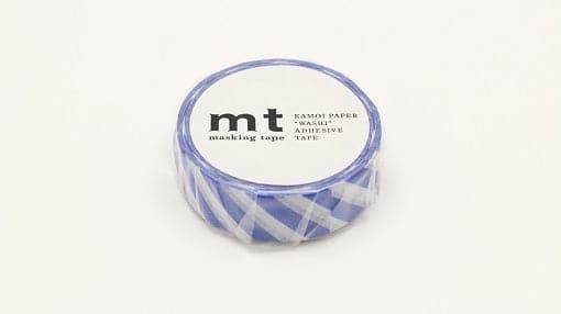 MT Masking Tape 1P Deco - Stripe Blue - 15mm - Image 2