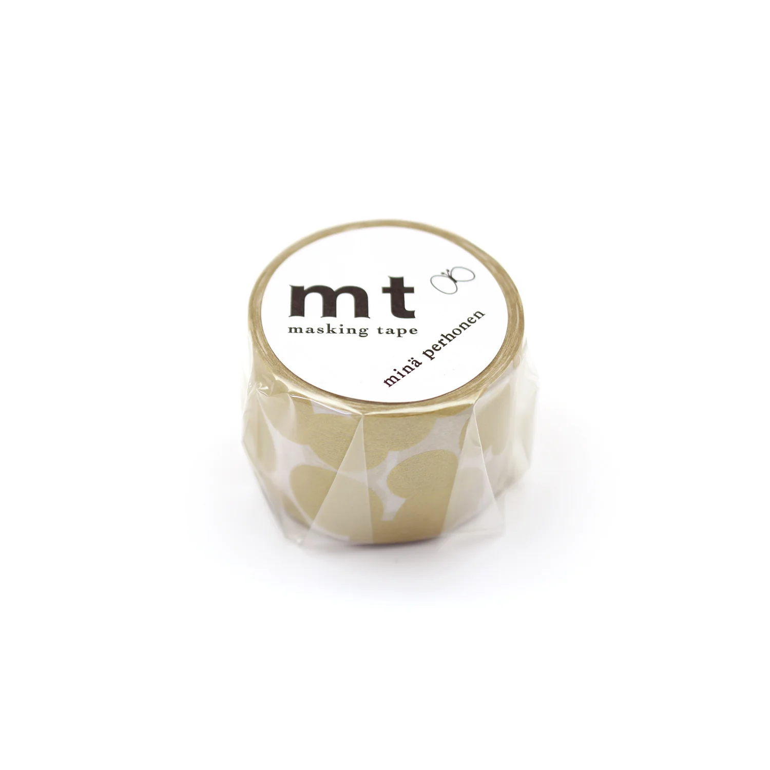 mt x minä perhonen Washi Tape - Soda Water Gold - 35mm - Image 3
