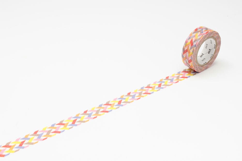 MT Washi Masking Tape -- Slash Red - Image 2