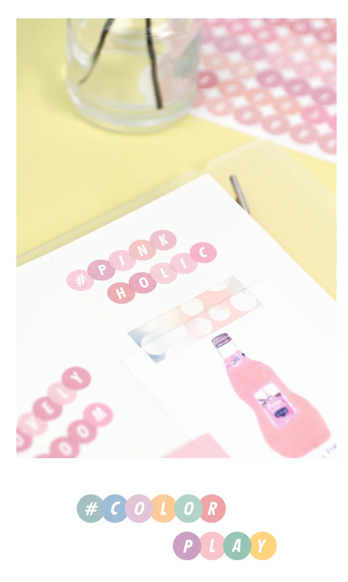 Paperian Colour Palette Stickers - Alphabet & Numbers - Image 3