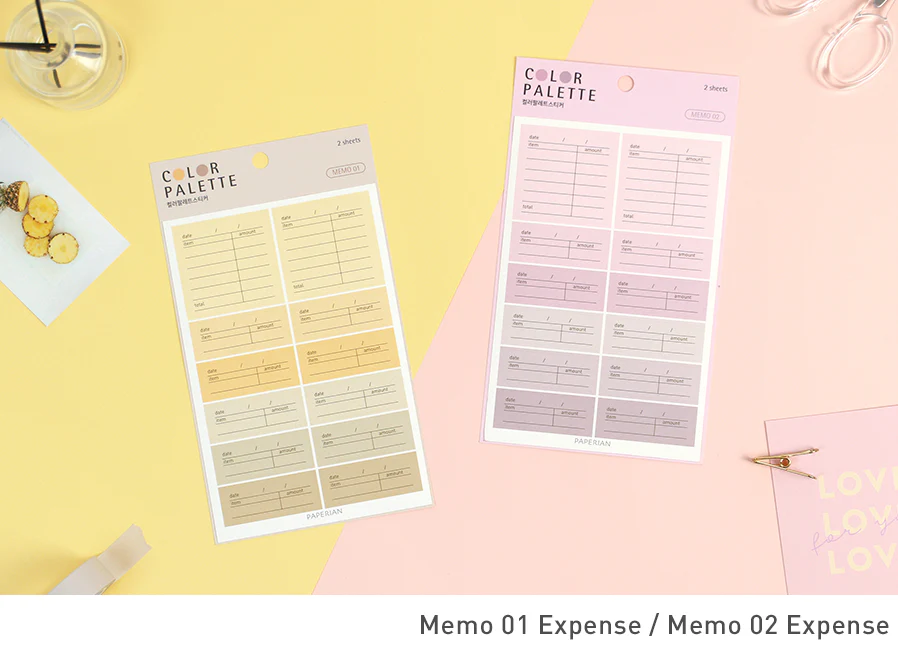 Paperian Colour Palette Stickers - Memo - Image 2