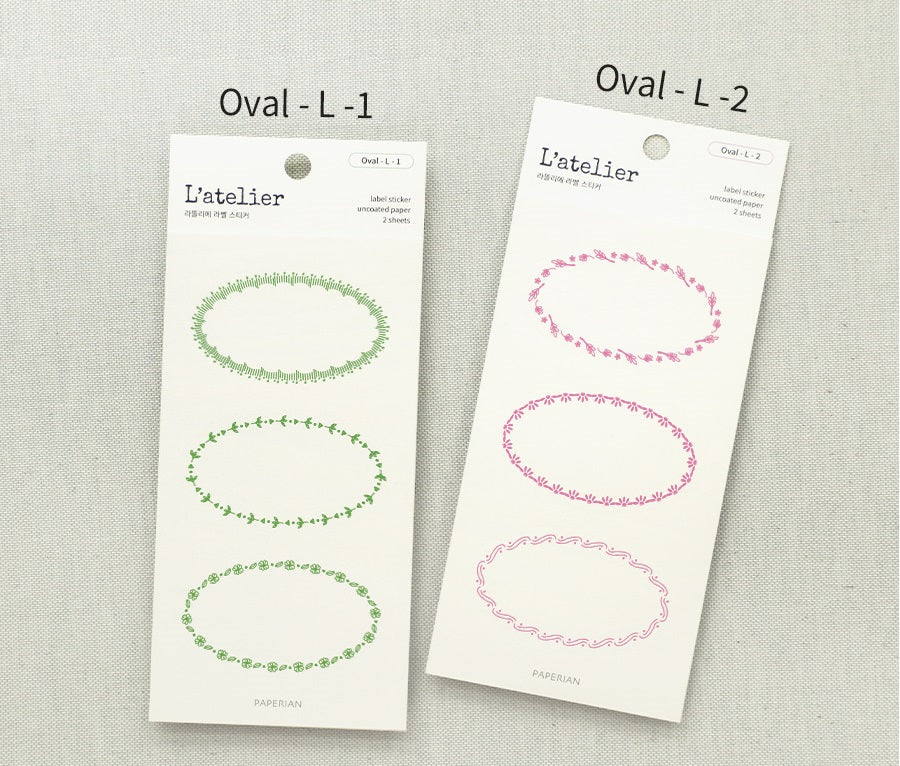 Paperian L'atelier Label Stickers - Image 7