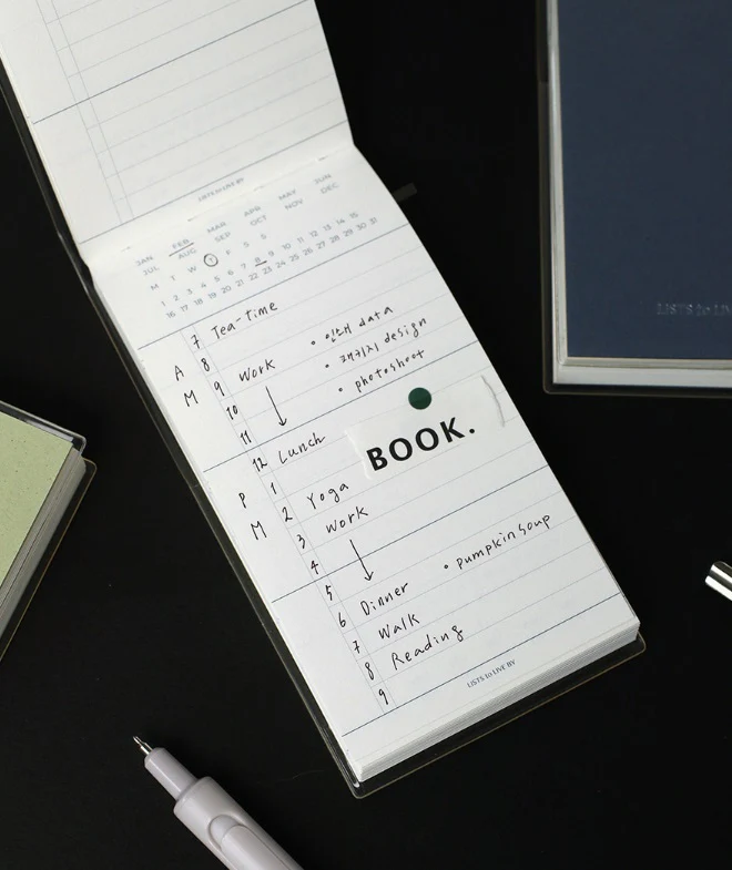 Paperian Lists To Live By Daily Handy Planner - Image 3