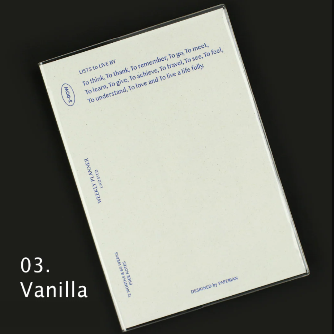 Paperian Lists To Live By Undated Planner - Image 28